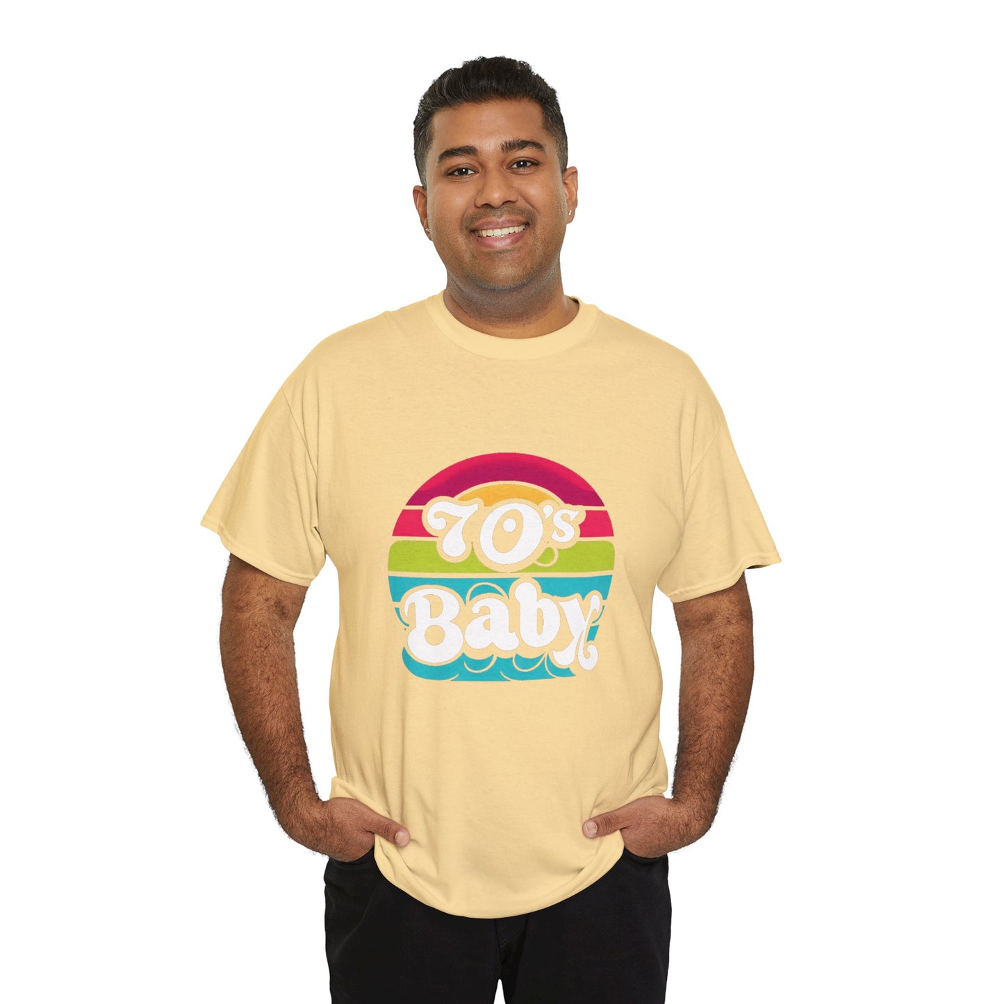 70's Style "70's Baby" Cotton Tee