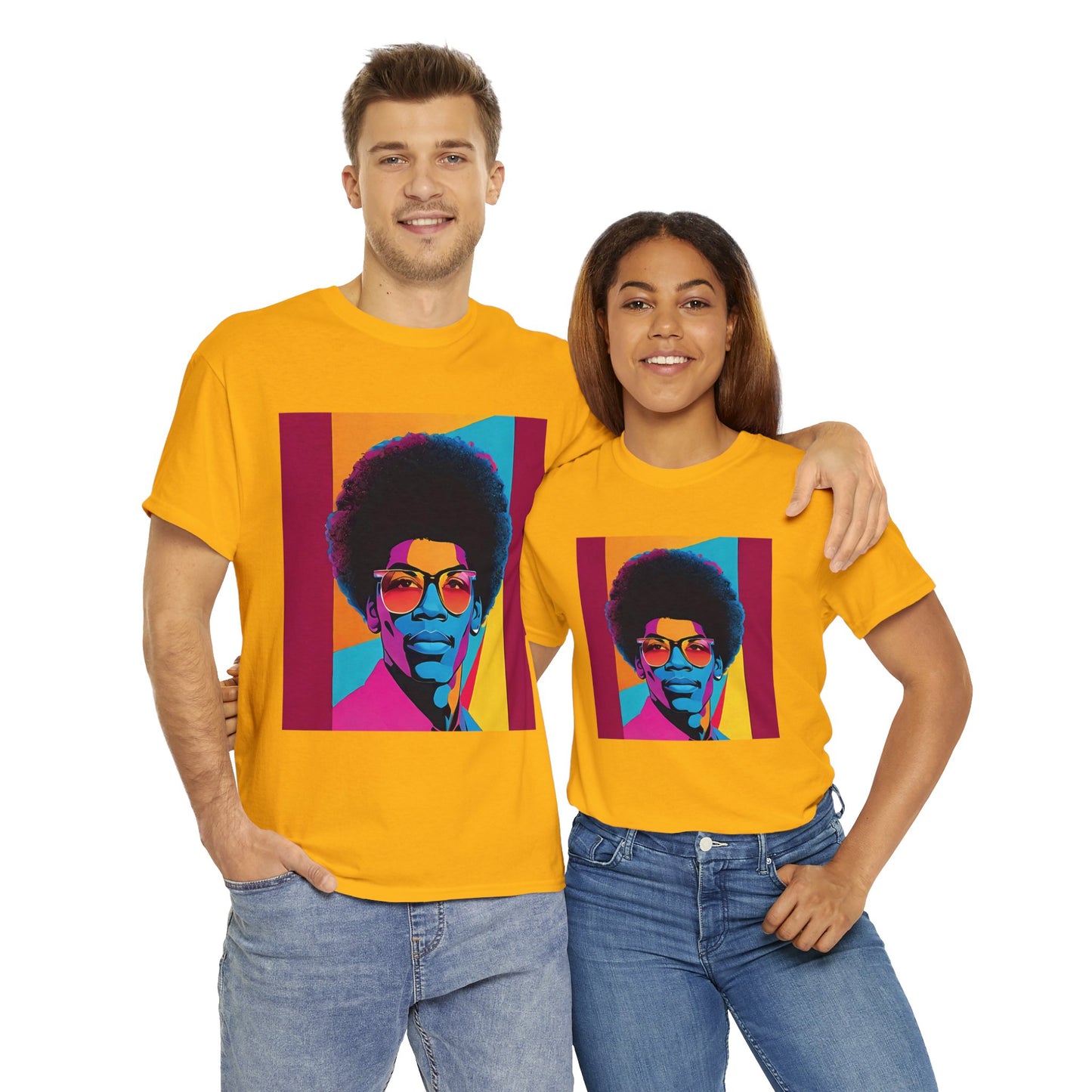 80's Style High School Picture Cotton Tee