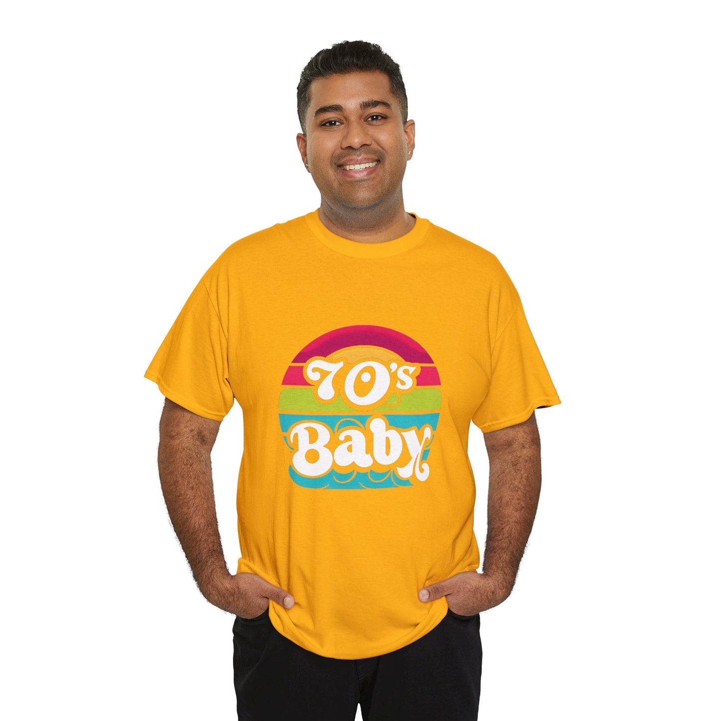 70's Style "70's Baby" Cotton Tee