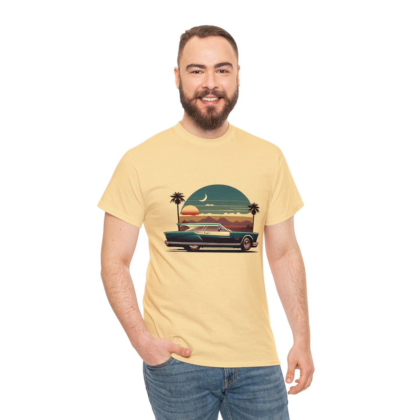 50's Style Desert Twilight Cotton Tee