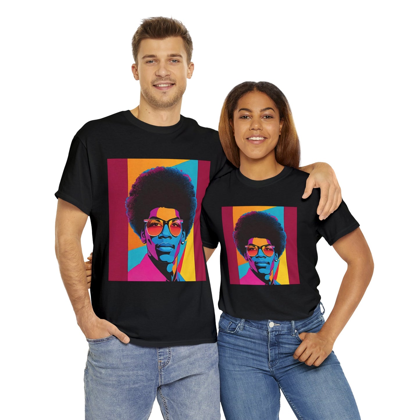 80's Style High School Picture Cotton Tee