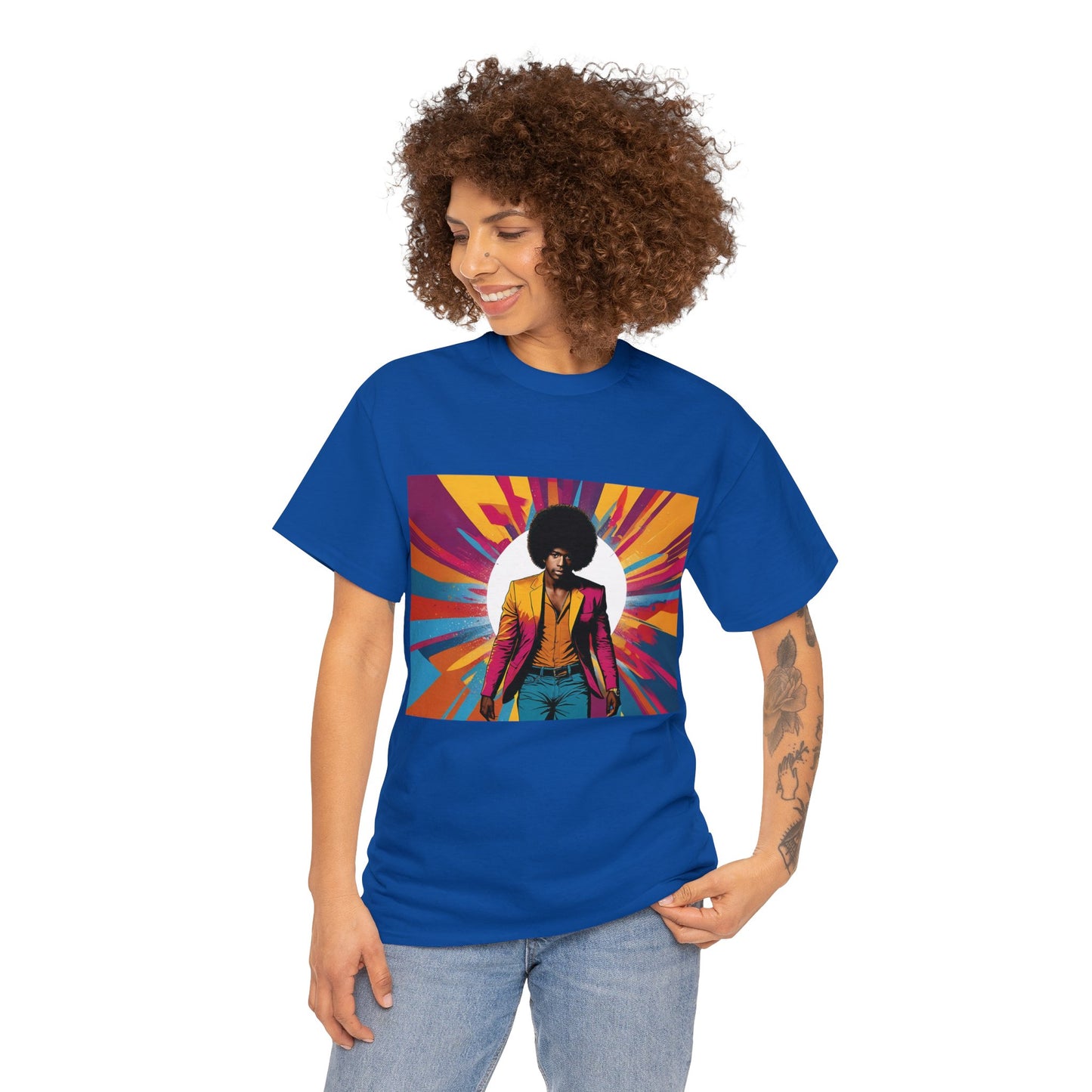 70's Style Psychedelic Tee