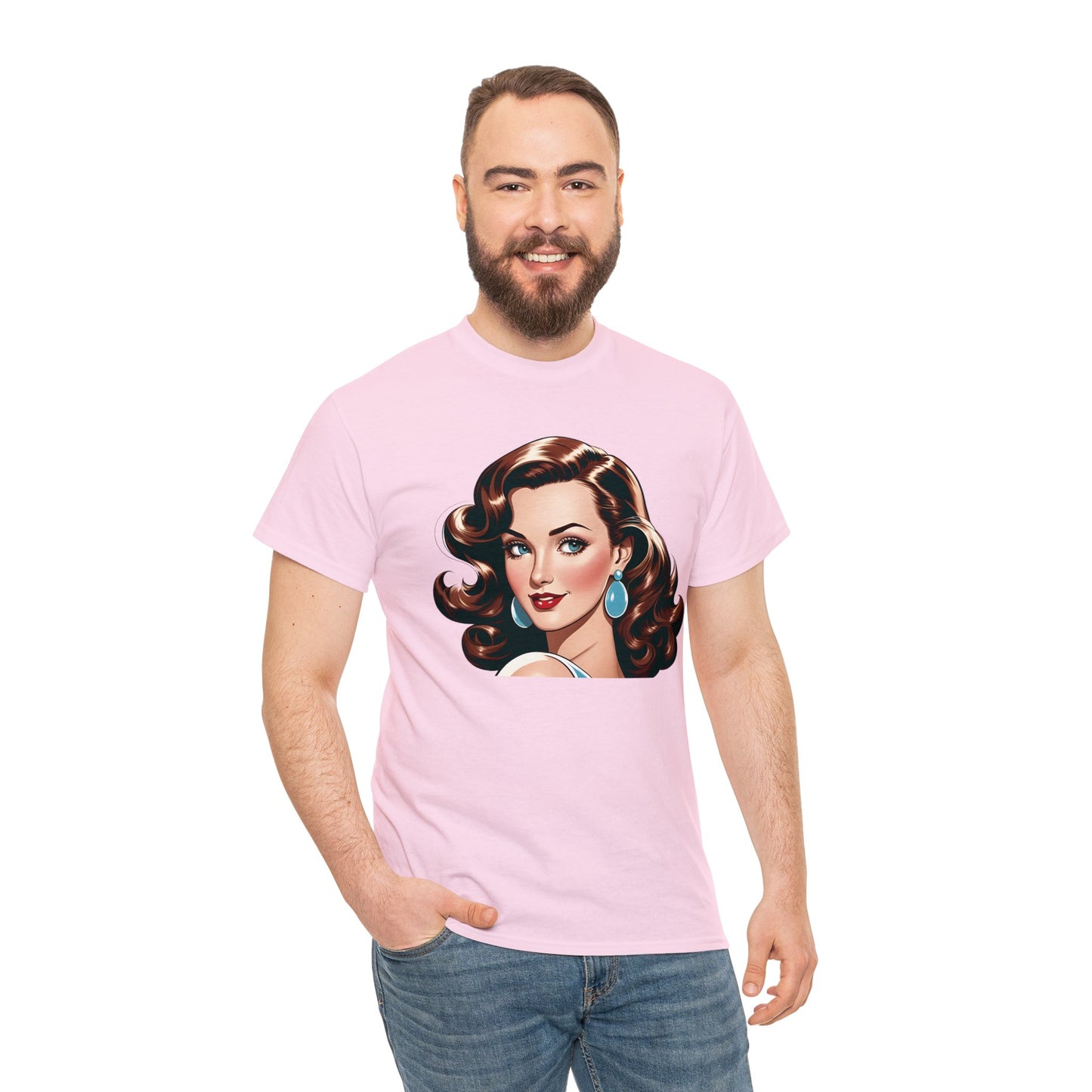 40's Style Movie Star Cotton Tee