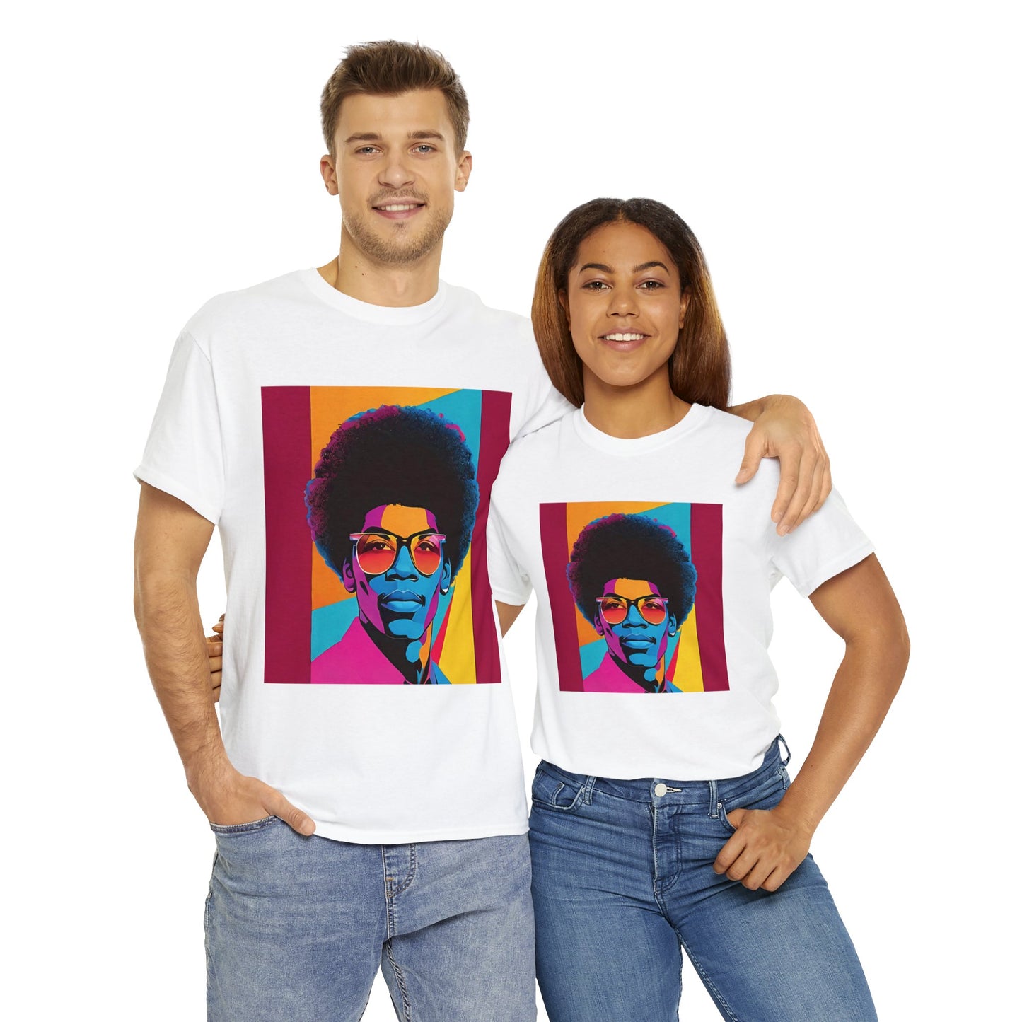 80's Style High School Picture Cotton Tee