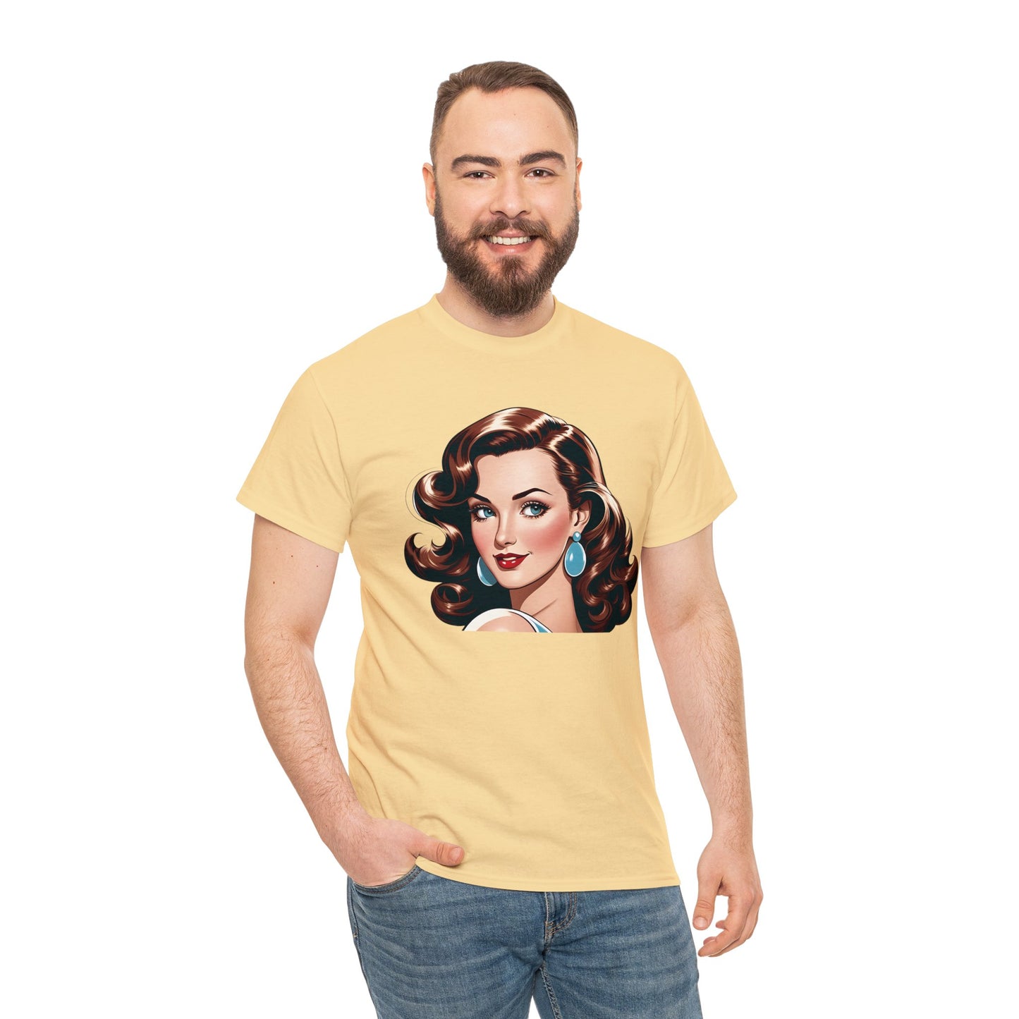 40's Style Movie Star Cotton Tee