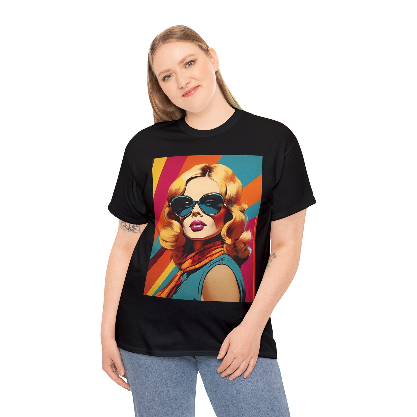 70's Style Super Model Cotton Tee