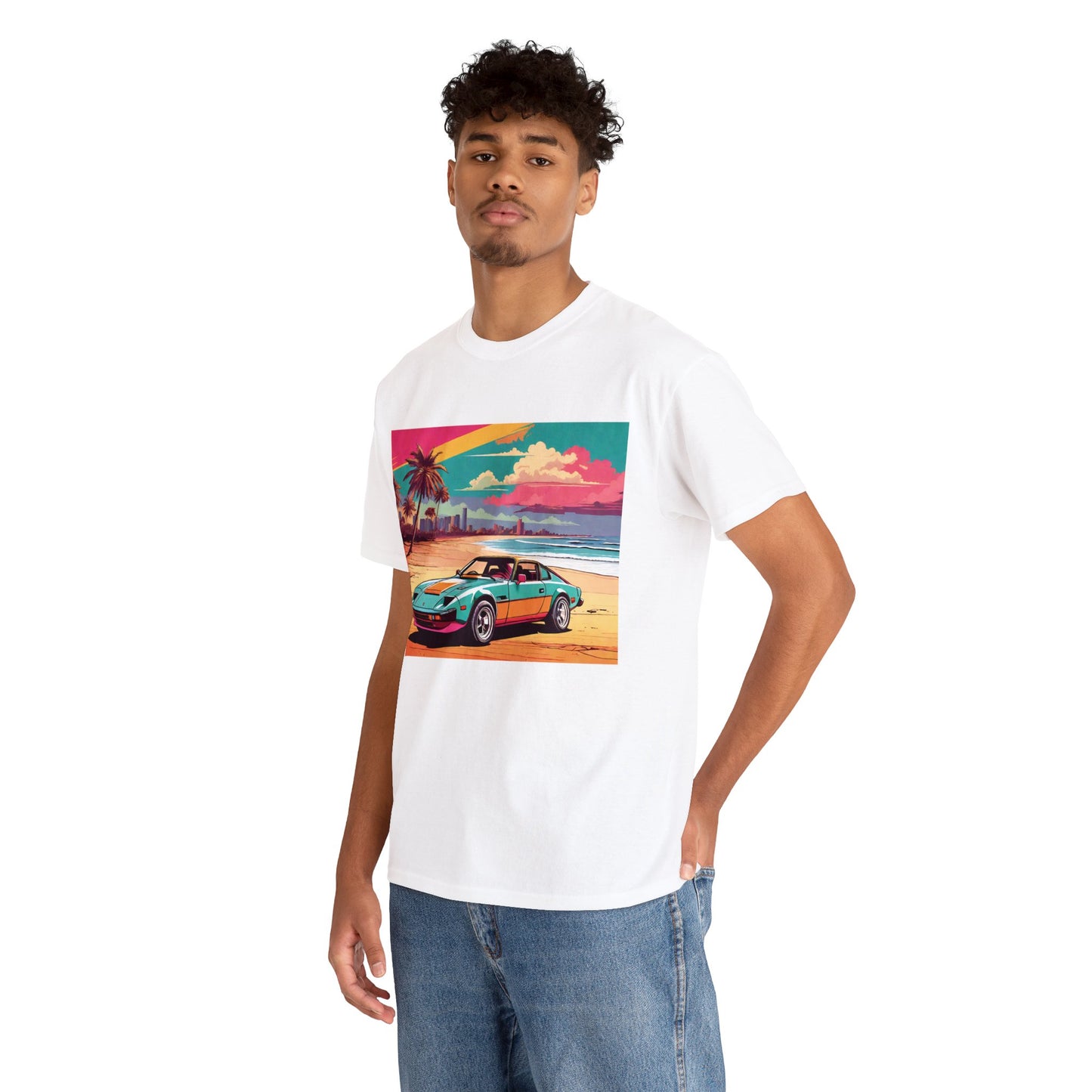 80's Style Miami Cotton Tee