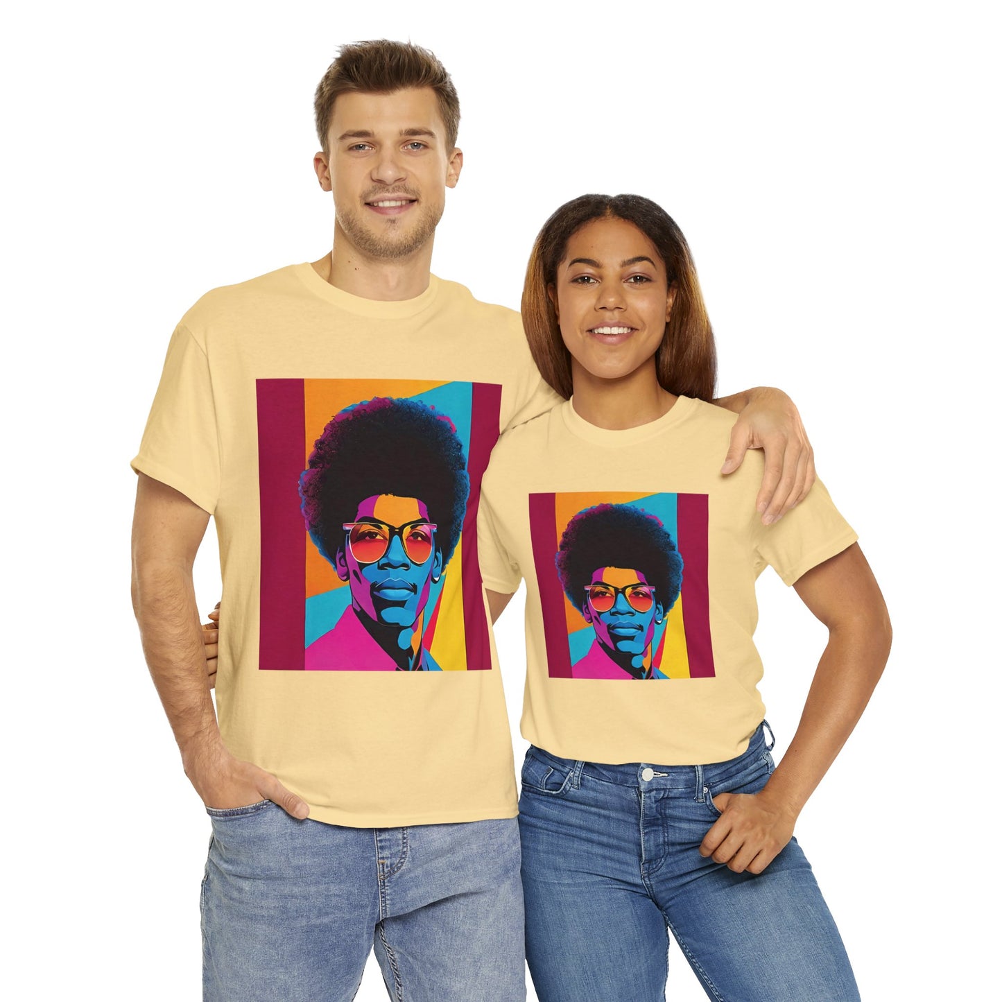 80's Style High School Picture Cotton Tee