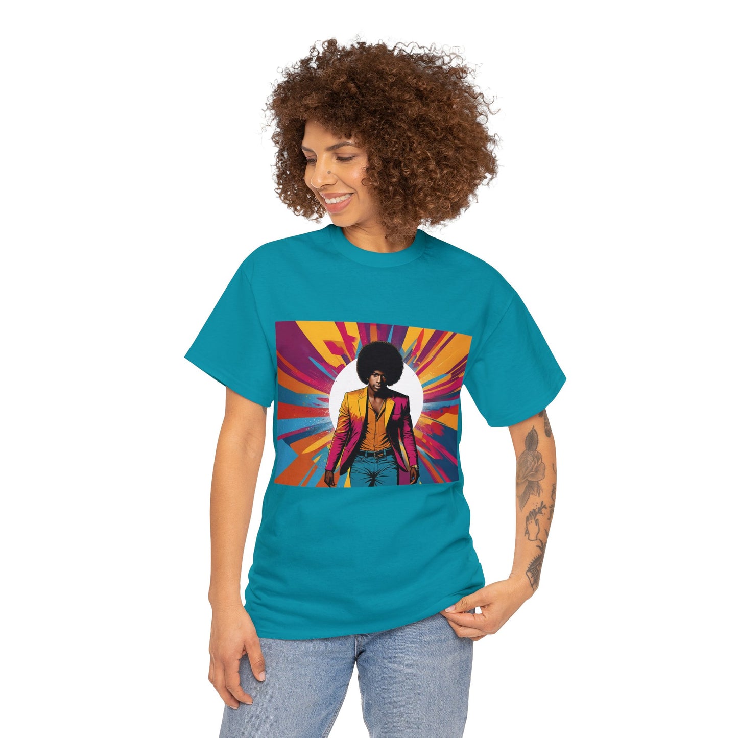 70's Style Psychedelic Tee