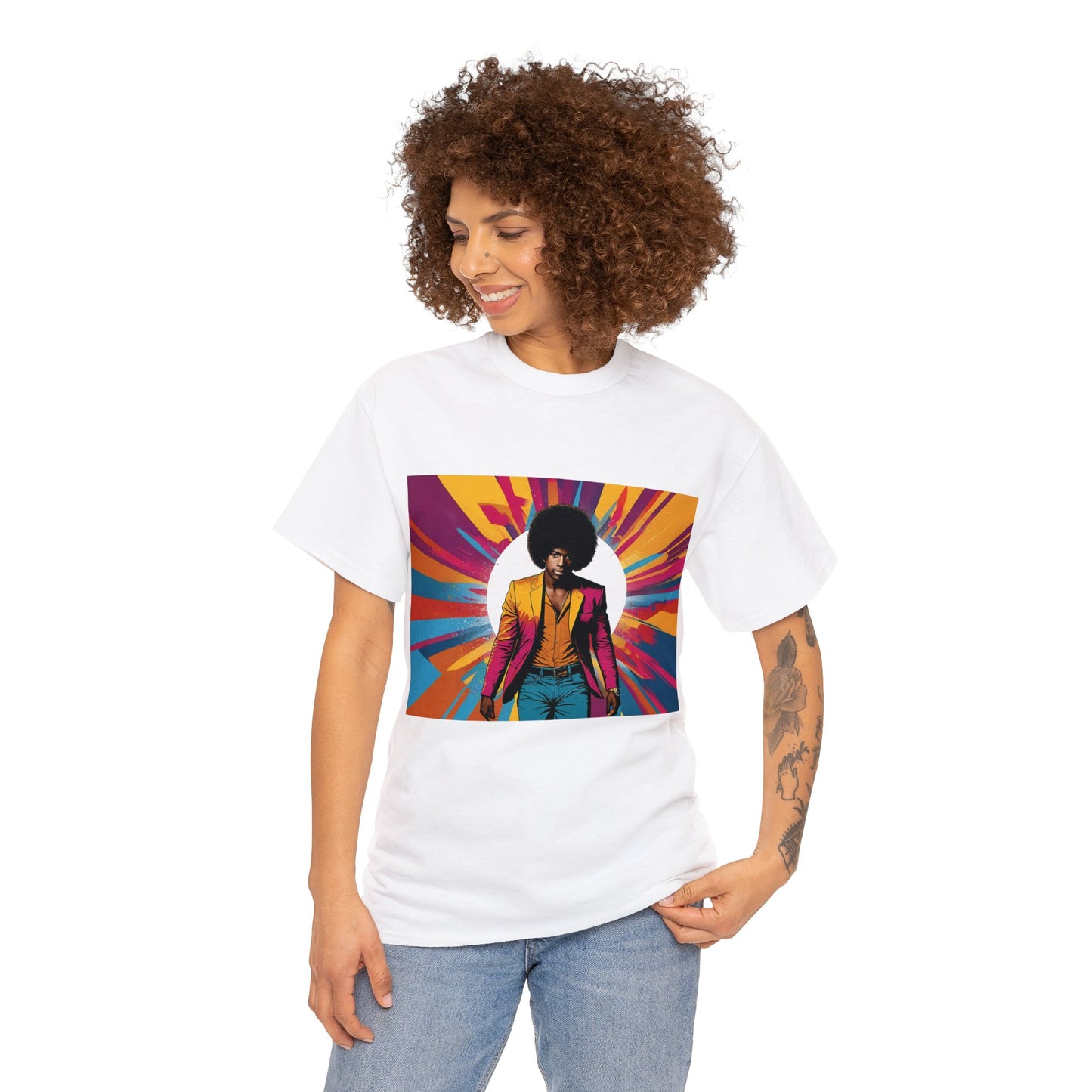 70's Style Psychedelic Tee