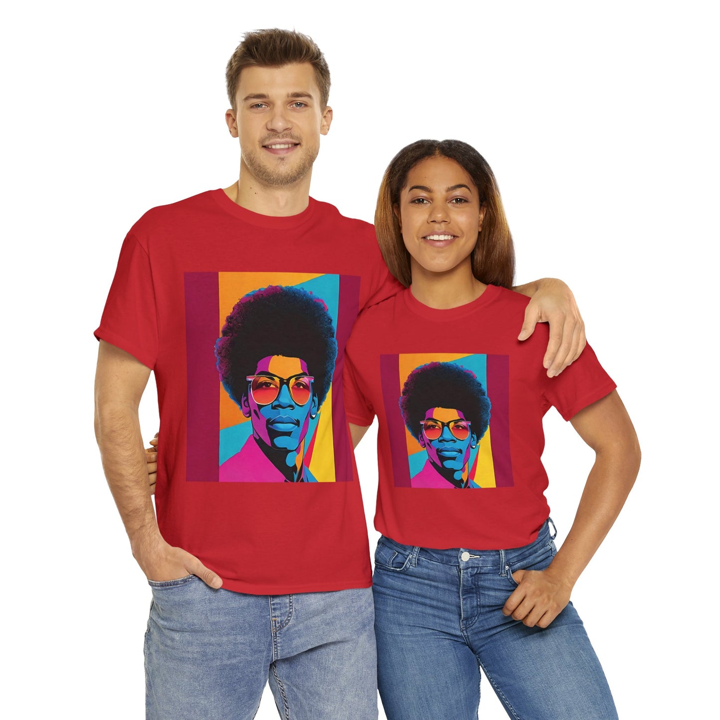 80's Style High School Picture Cotton Tee