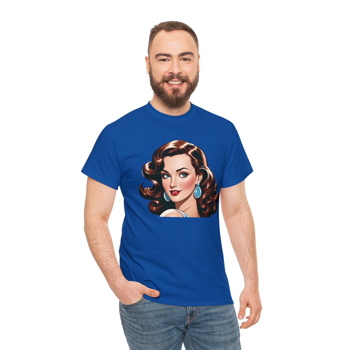 40's Style Movie Star Cotton Tee