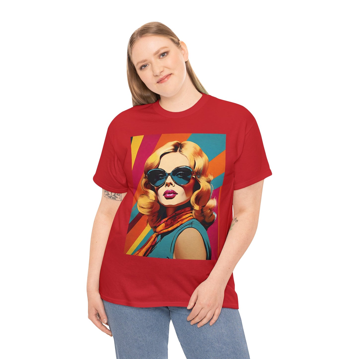 70's Style Super Model Cotton Tee