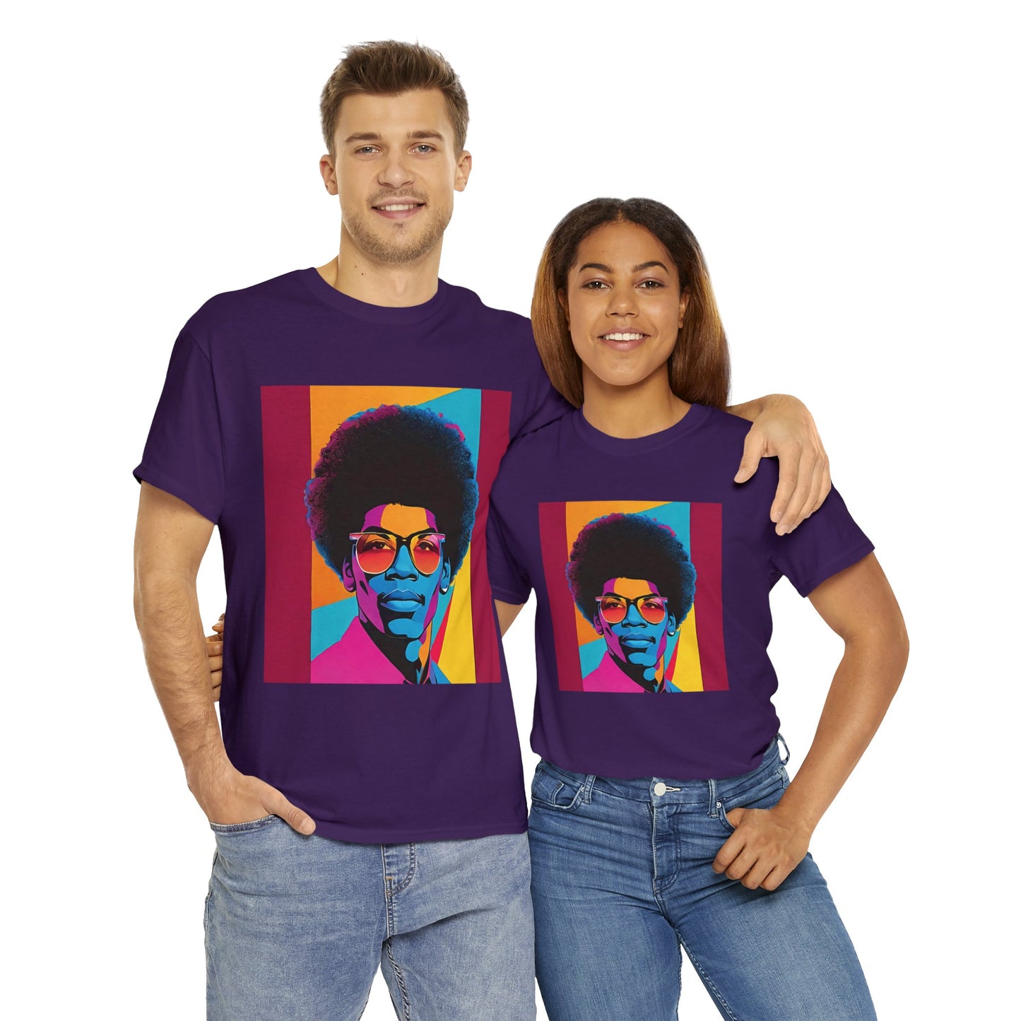 80's Style High School Picture Cotton Tee