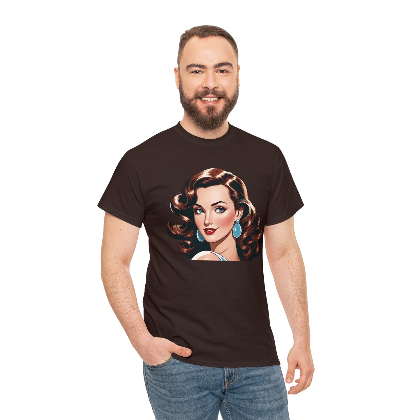 40's Style Movie Star Cotton Tee