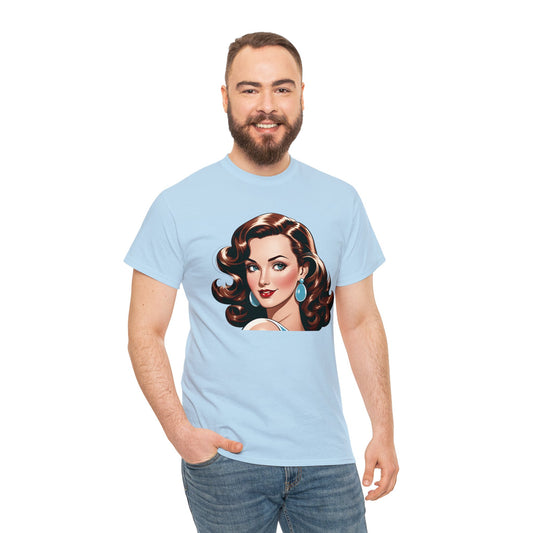 40's Style Movie Star Cotton Tee